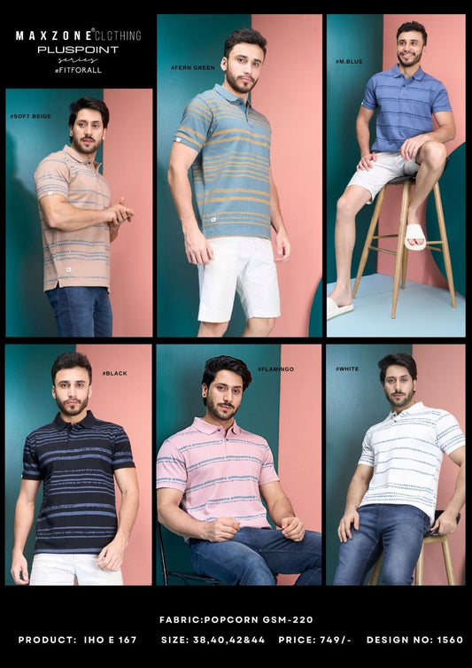 Iho E 167 Maxzone Clothing Mens Tshirts Manufacturer