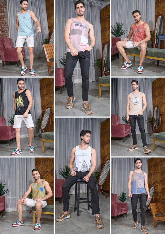 Iho E 223 Maxzone Clothing Mz Bio Cotton Mens Tank Top