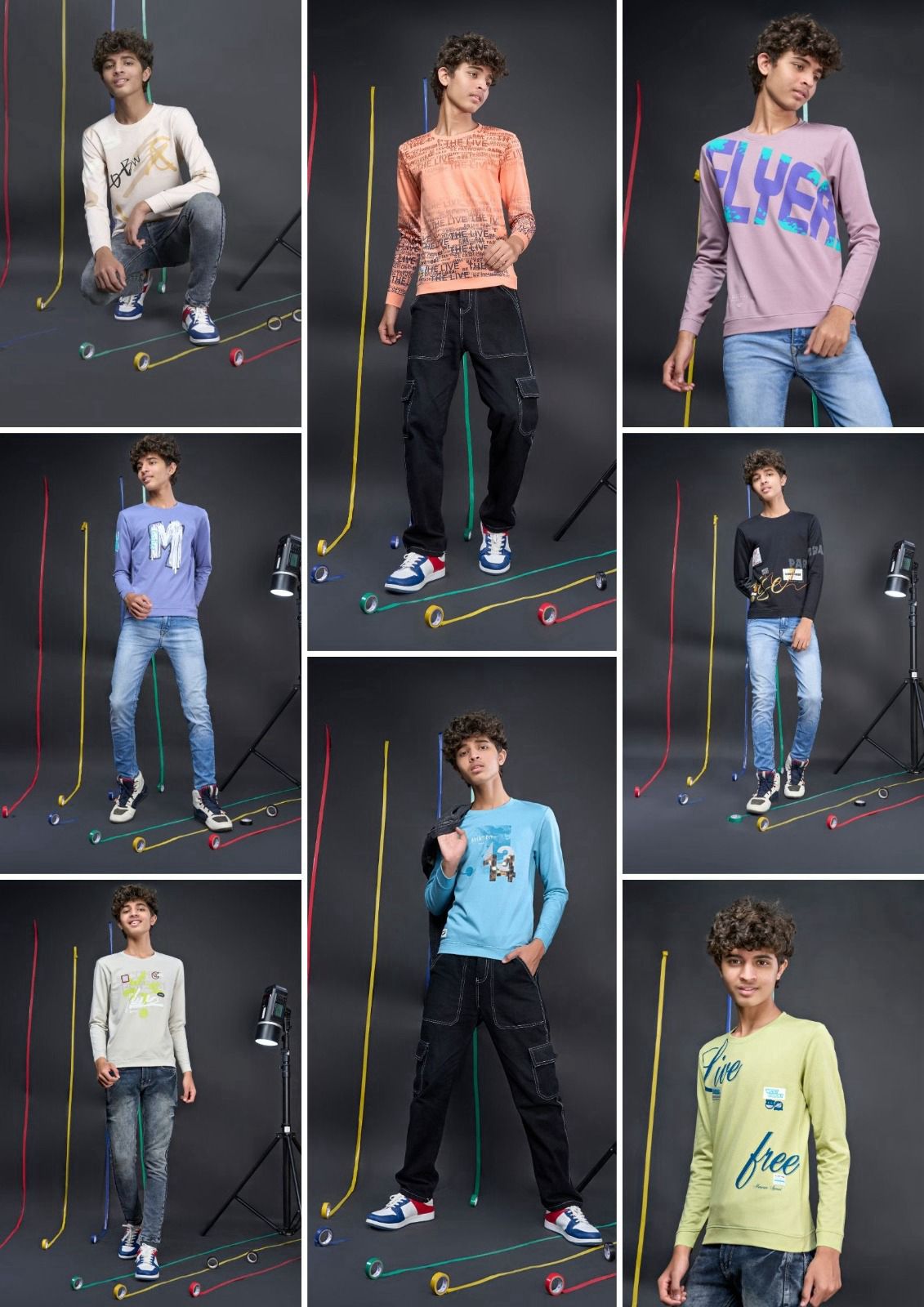 Iho E 90 Maxzone Clothing Cotton Looper Boys Tshirt Wholesale Rate