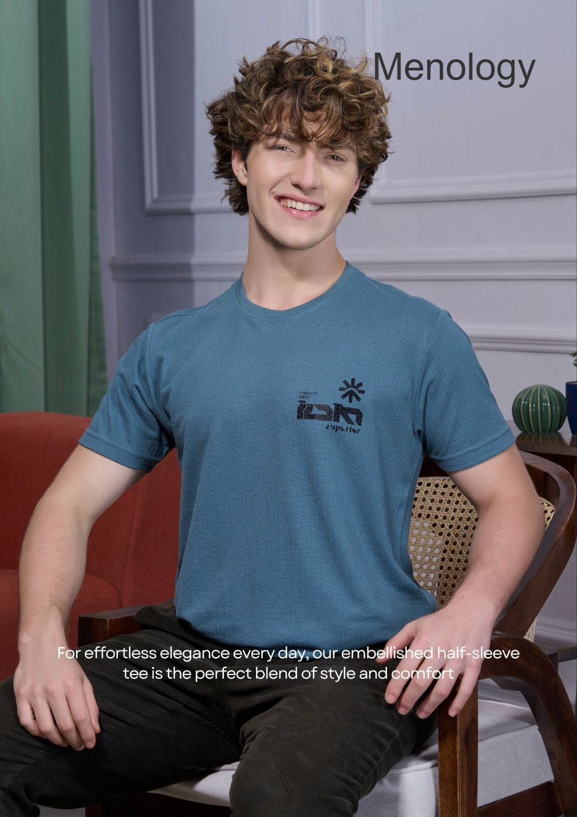 Iho F89 A Menology Knit Mens Tshirts Supplier