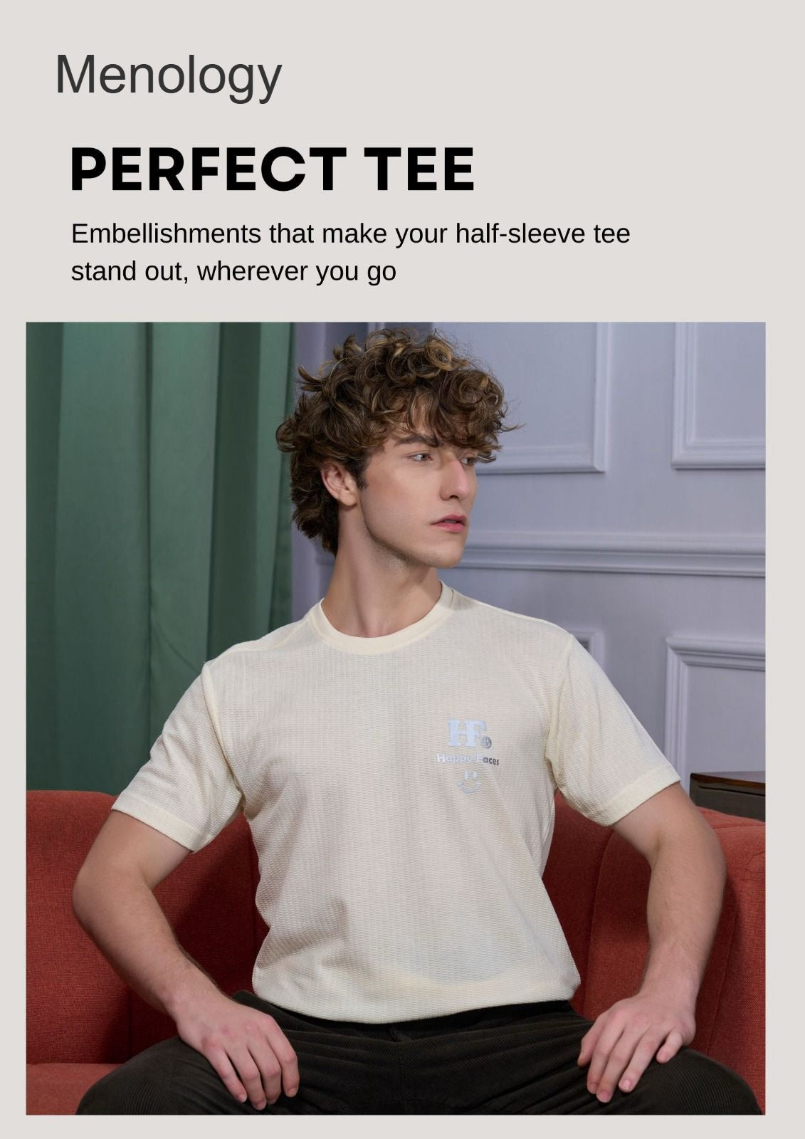 Iho F89 A Menology Knit Mens Tshirts Supplier