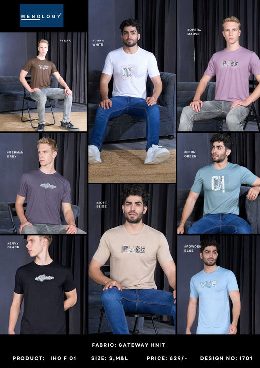 Iho F 01 Menology Knit Mens Tshirts Exporter