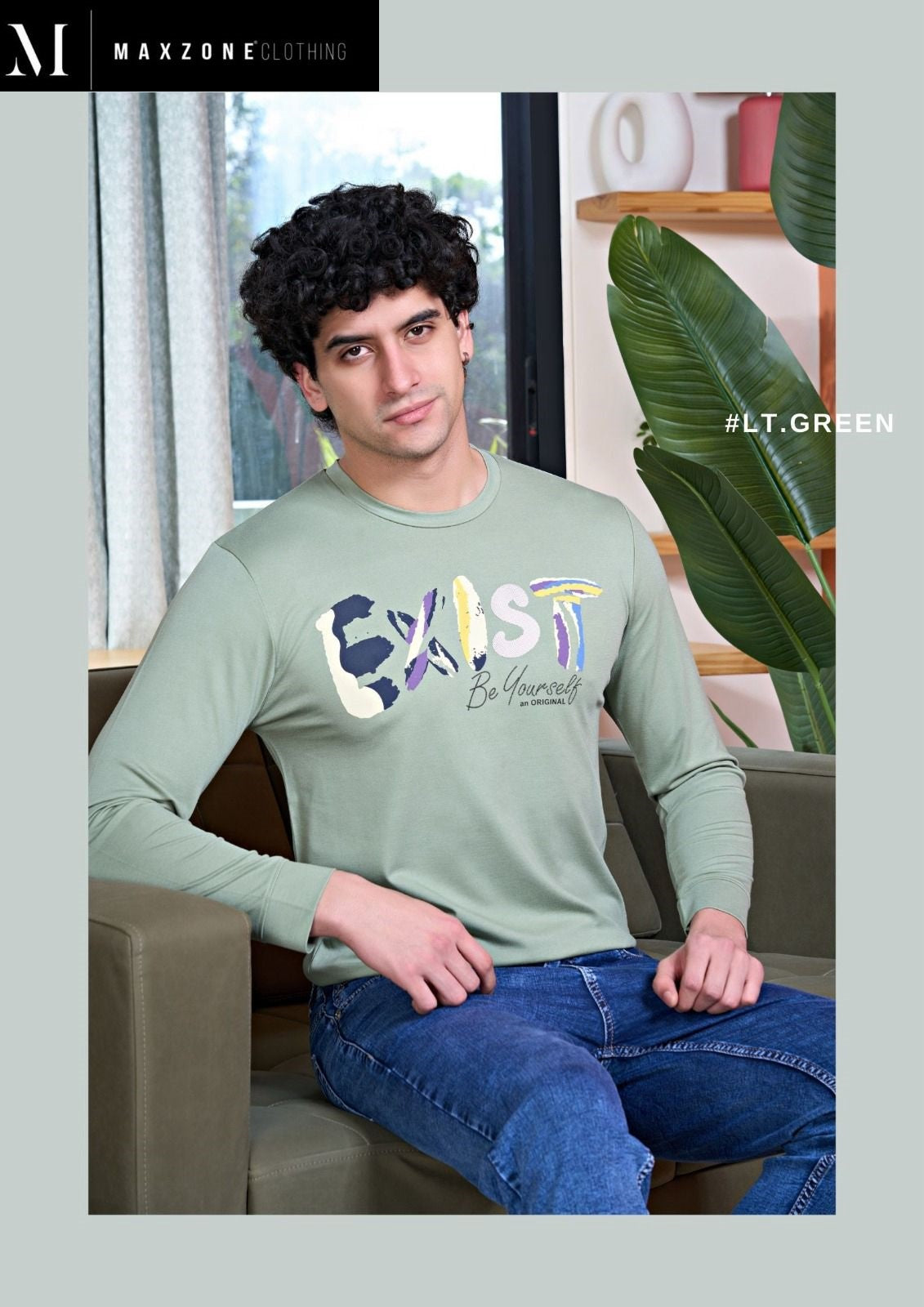 Iho F 120 Maxzone Clothing Tencil Lycra Mens Tshirts Supplier India