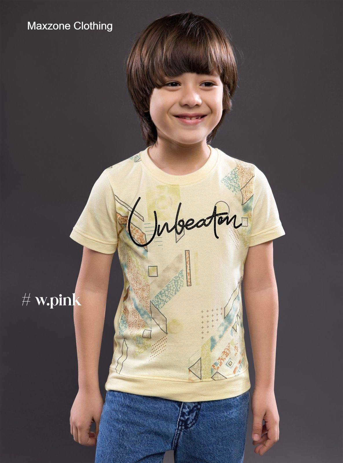 Iho F 130 (B) Maxzone Clothing Knit Boys Tshirt Exporter Gujarat