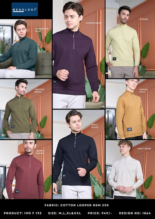 Iho F 132 Menology Cotton Looper Mens Tshirts Wholesaler Ahmedabad