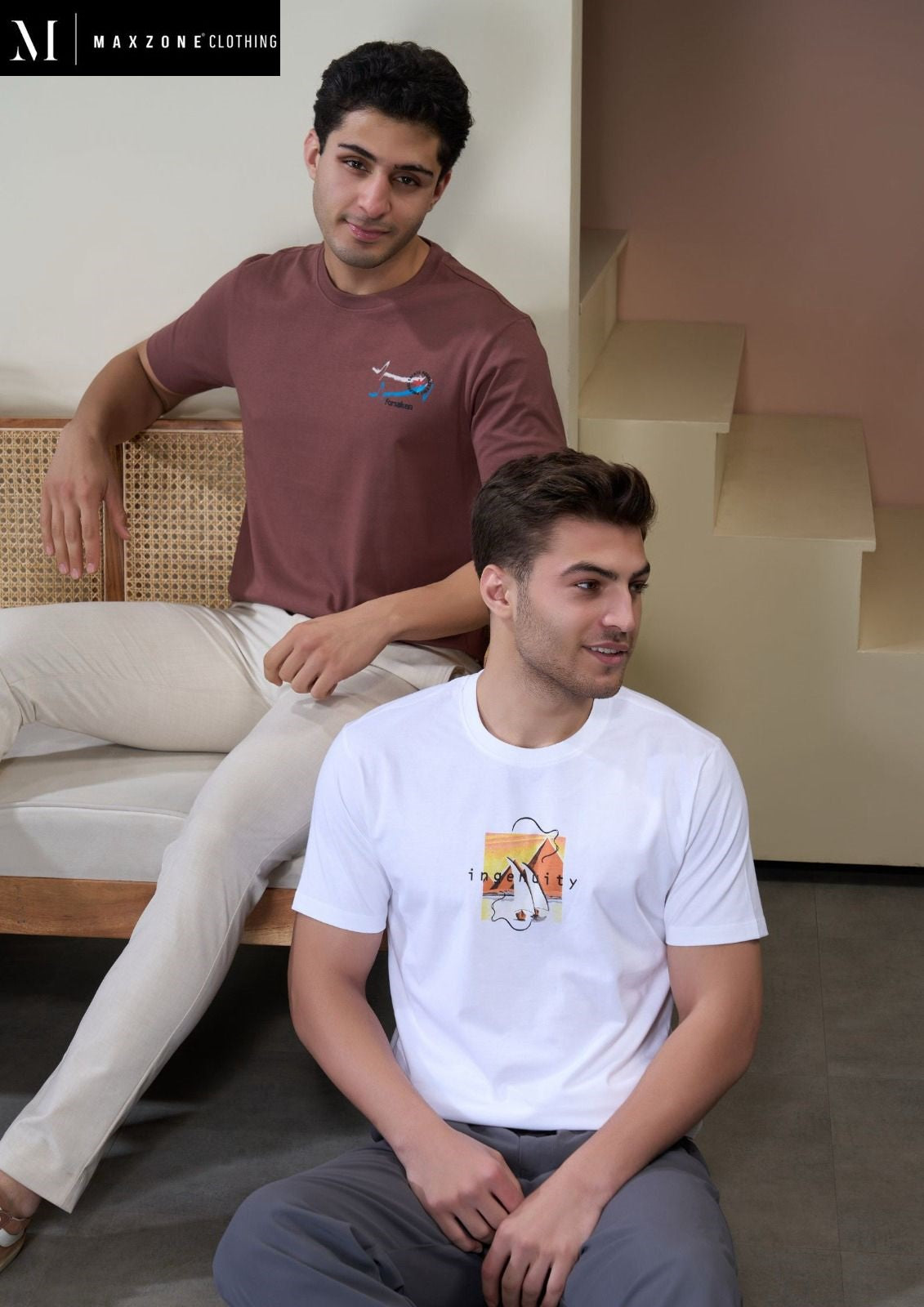 Iho F 149 Vol 2134 Maxzone Clothing Cotton Mens Tshirts Exporter