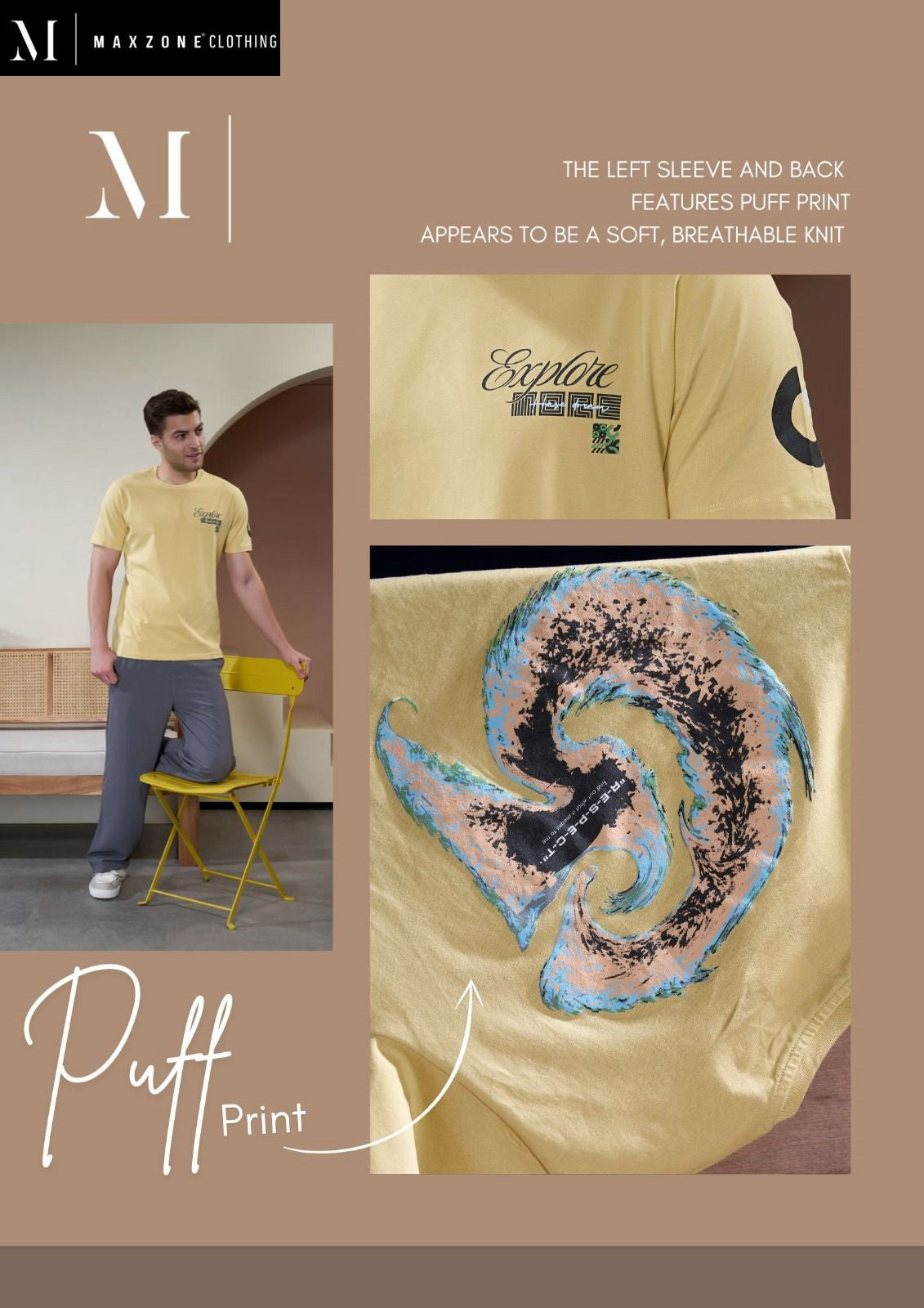 Iho F 149 Vol 2134 Maxzone Clothing Cotton Mens Tshirts Exporter