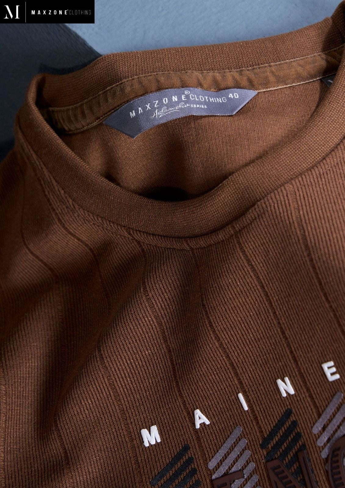 Iho F 203 Maxzone Clothing Knit Mens Tshirts Wholesale Rate