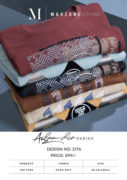 Iho F 203 Maxzone Clothing Knit Mens Tshirts Wholesale Rate