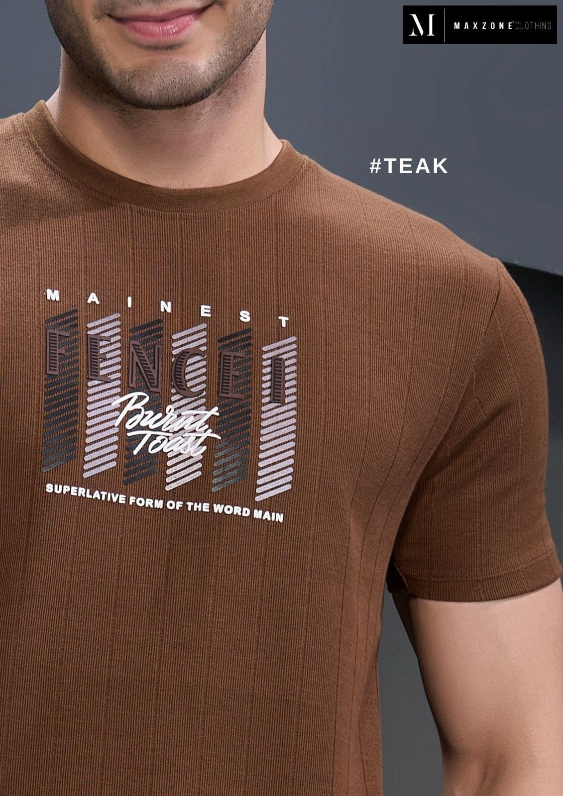 Iho F 203 Maxzone Clothing Knit Mens Tshirts Wholesale Rate