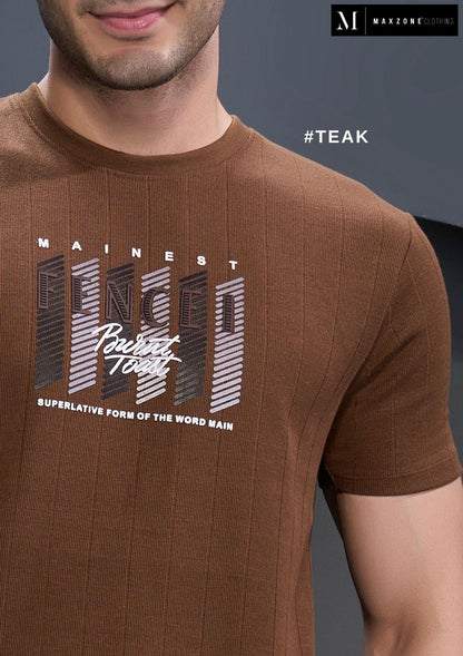 Iho F 203 Maxzone Clothing Knit Mens Tshirts Wholesale Rate