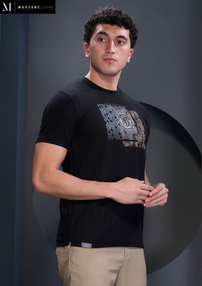 Iho F 203 Maxzone Clothing Knit Mens Tshirts Wholesale Rate