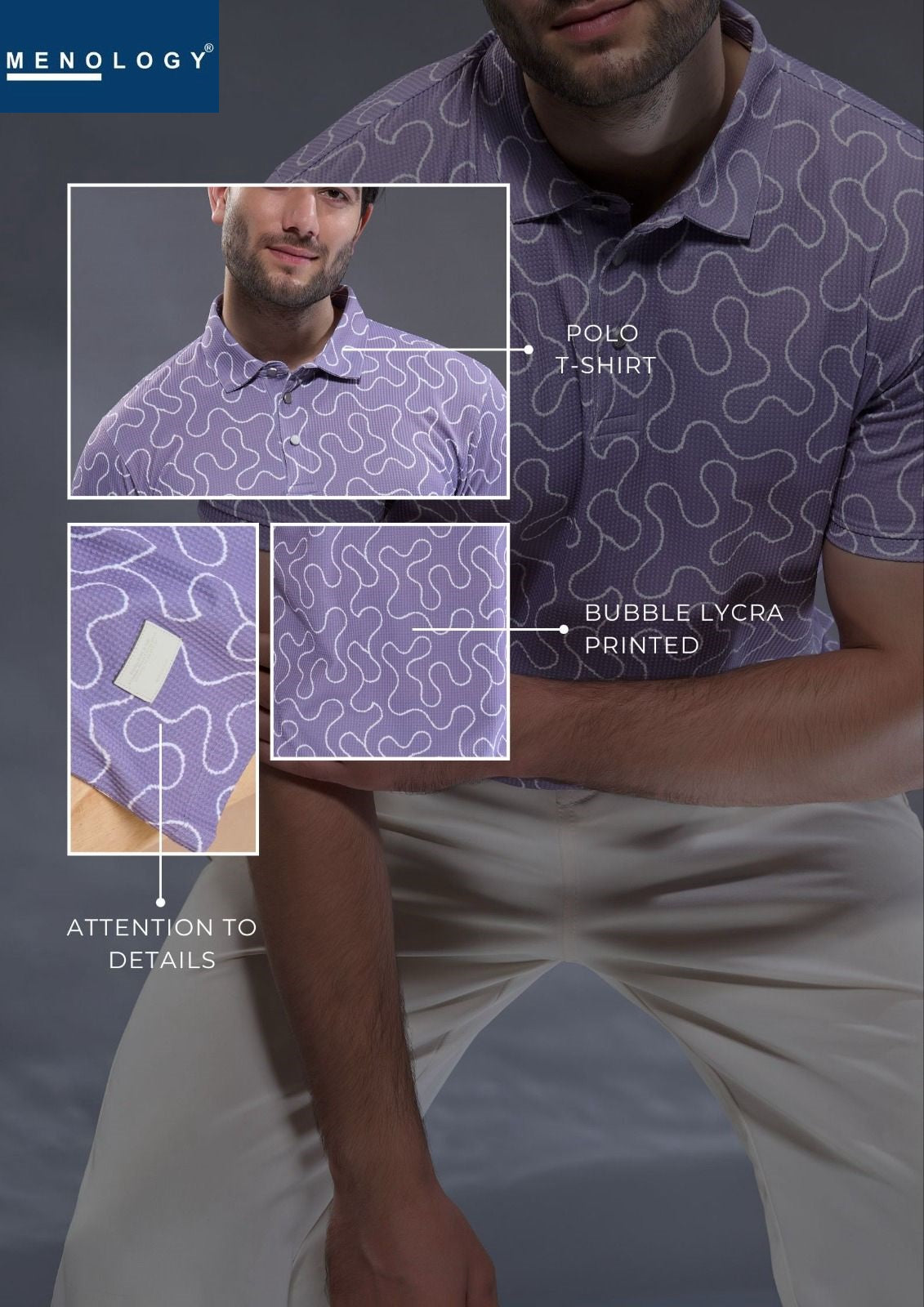 Iho F 262 Menology Lycra Mens Tshirts Manufacturer India