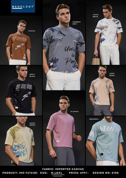 Iho F 272 B Menology Canvas Mens Tshirts Exporter