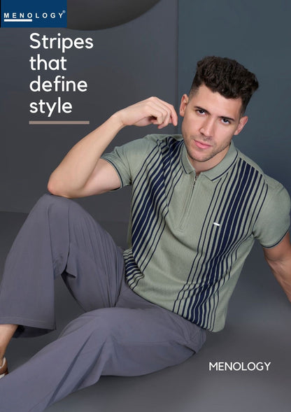 Iho F 278 Menology Vertical Mens Tshirts Wholesale