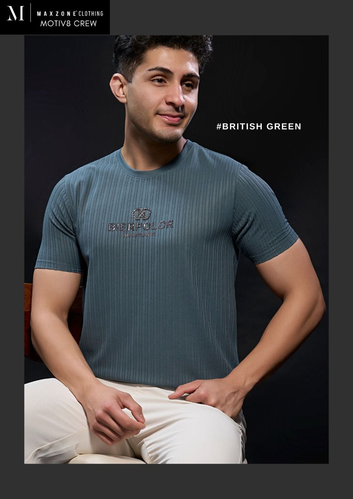 Iho F 288 Design 2154 Menology Knit Mens Tshirts Wholesaler