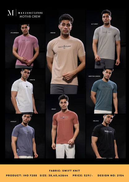 Iho F 288 Design 2154 Menology Knit Mens Tshirts Wholesaler