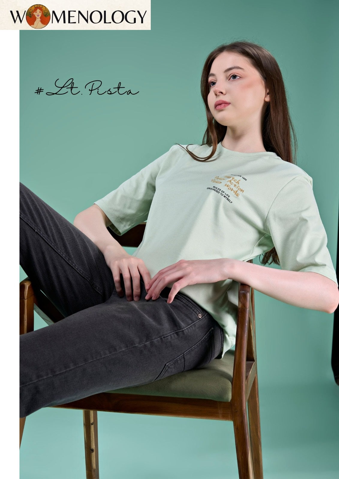 Iho G151 Dn 2572 Womenology Cotton Women Tshirt Exporter Ahmedabad