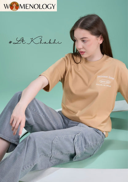 Iho G151 Dn 2572 Womenology Cotton Women Tshirt Exporter Ahmedabad