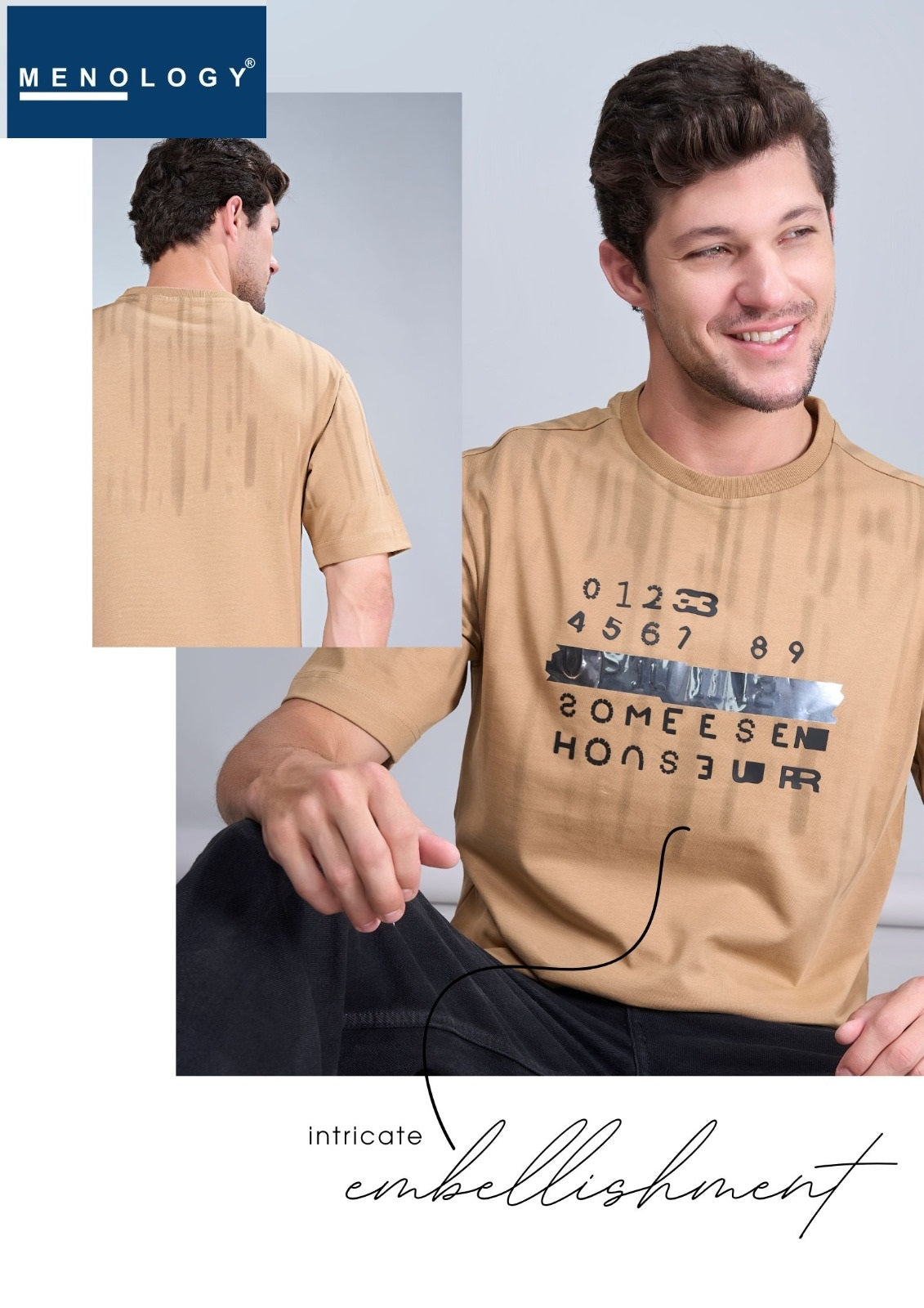 Iho G166 2734 Menology Cotton Mens Tshirts Exporter India