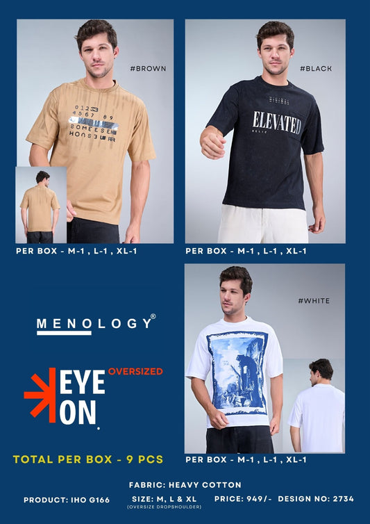 Iho G166 2734 Menology Cotton Mens Tshirts Exporter India