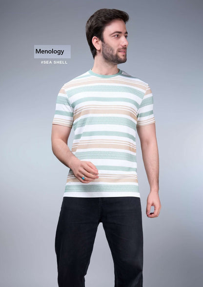 Iho G285 Dn 2643 Menology Auto Stripes Mens Tshirts Wholesale Price