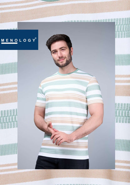 Iho G285 Dn 2643 Menology Auto Stripes Mens Tshirts Wholesale Price