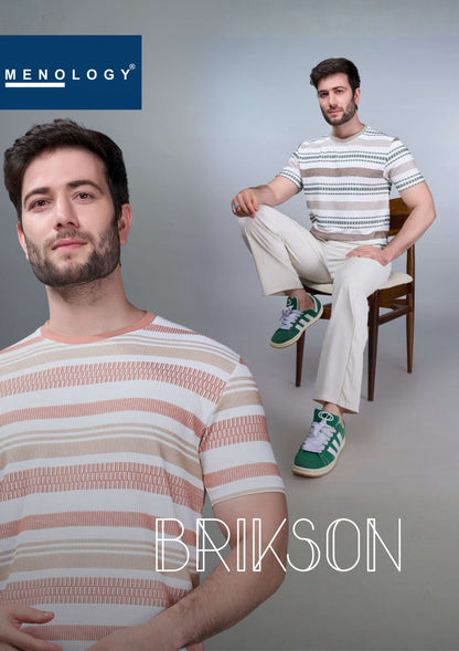 Iho G285 Dn 2643 Menology Auto Stripes Mens Tshirts Wholesale Price
