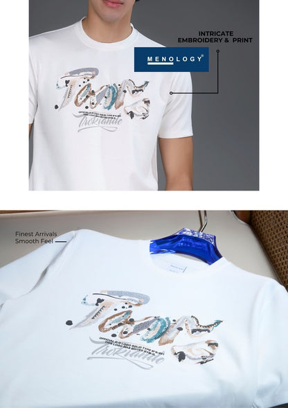 Iho G358 B 2805 Menology Lycra Mens Tshirts Wholesale Price
