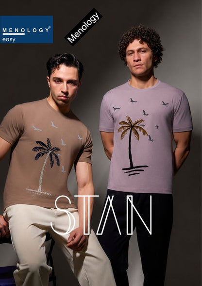 Iho G359 (A) 2841 Menology Interlock Mens Tshirts Supplier