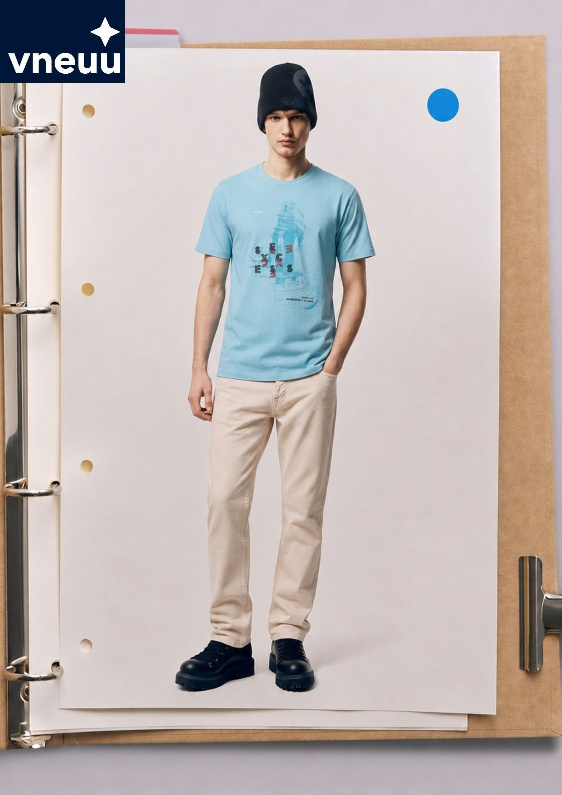 Iho G368 Vneuu Knit Mens Tshirts Manufacturer