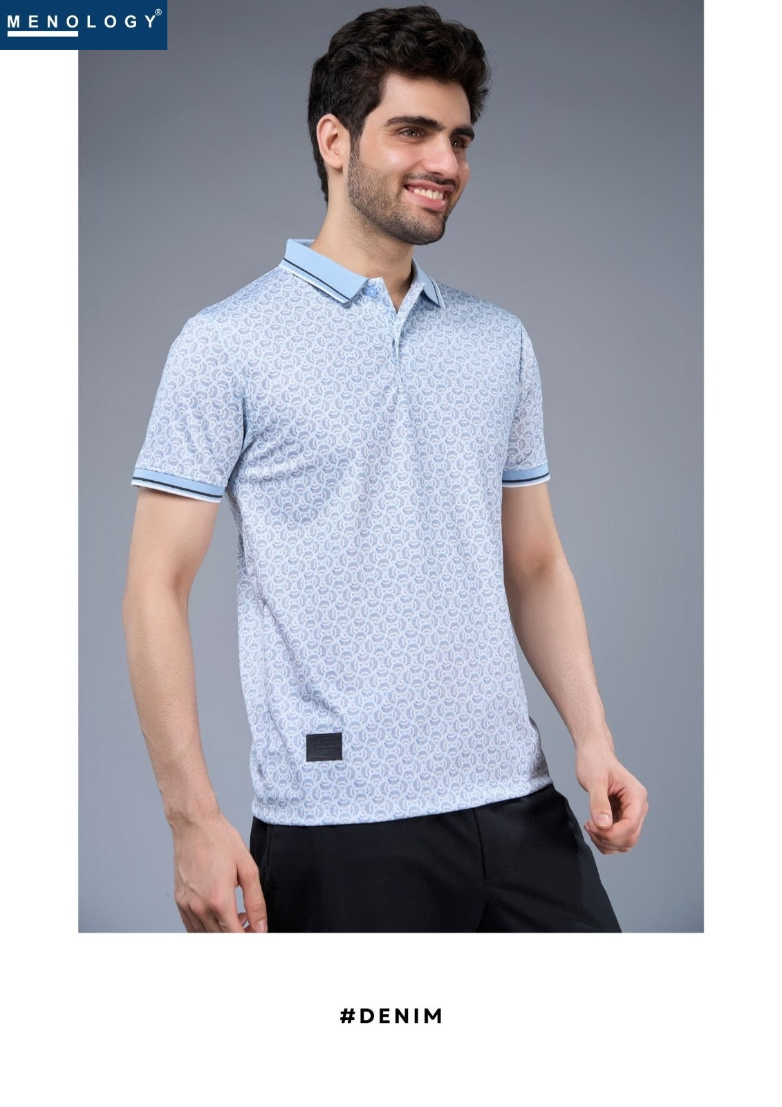 Iho G377 Dn 2766 Menology Aop Lycra Mens Tshirts Wholesale Price