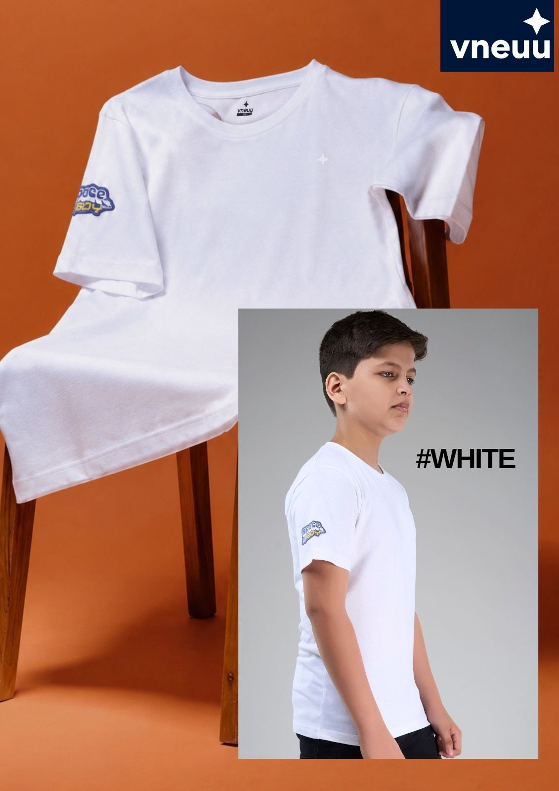 Iho G379 Vneuu Cotton Boys Tshirt Exporter Ahmedabad
