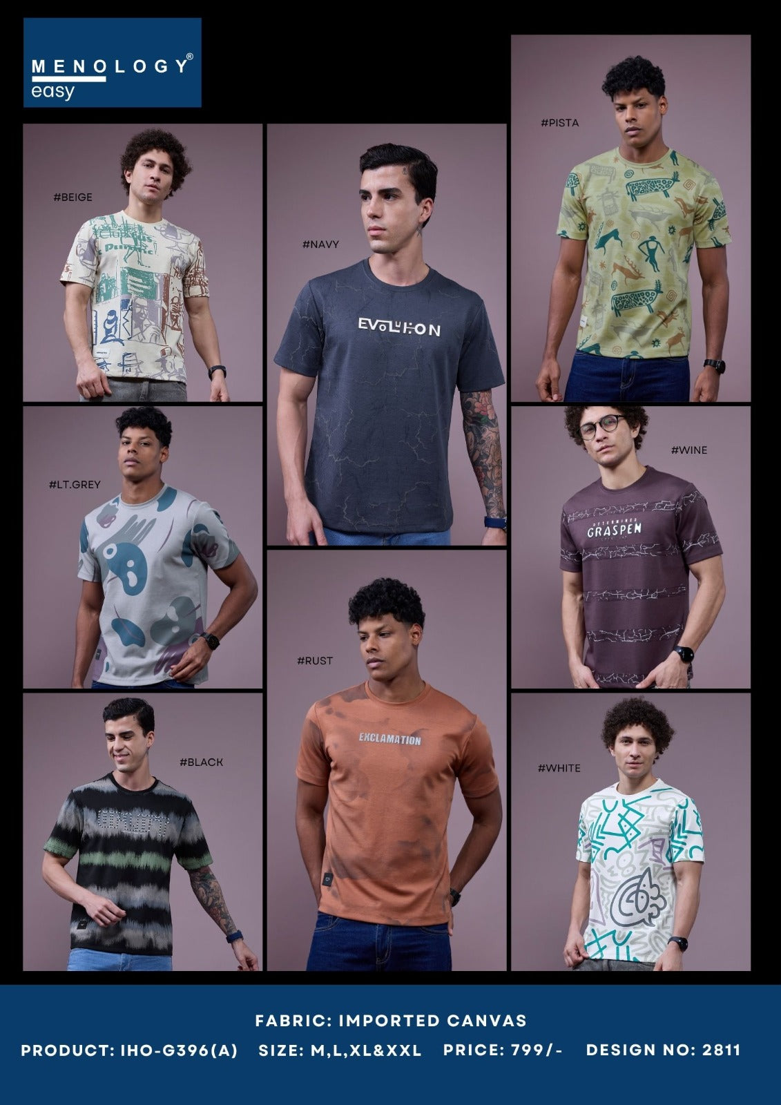 Iho G396 A Dn 2811 Menology Imported Mens Tshirts Wholesale Price