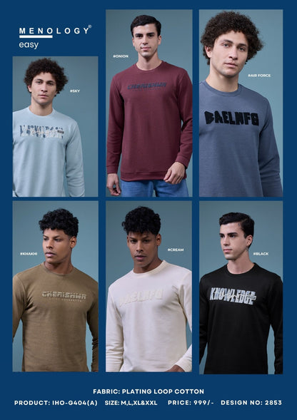 Iho G404 A Dn 2853 Menology Cotton Loop Mens Tshirts Supplier India