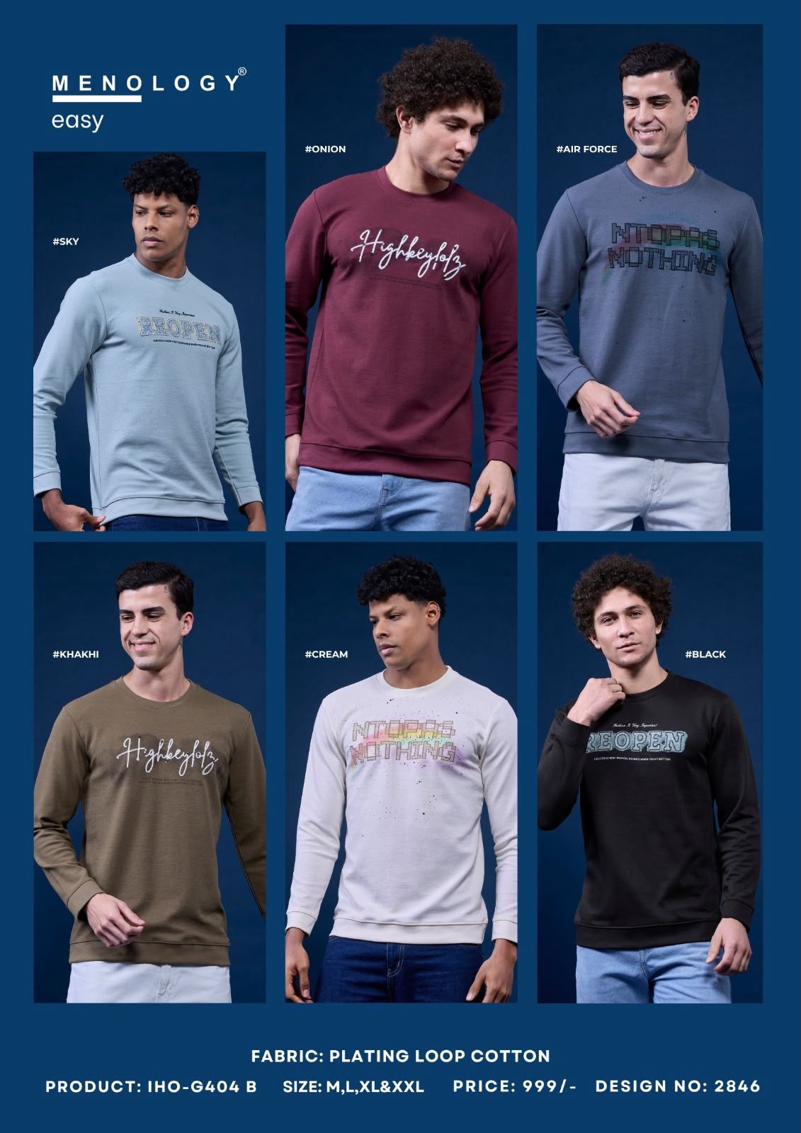 Iho G404 B Dn 2846 Menology Cotton Loop Mens Tshirts Wholesaler Gujarat