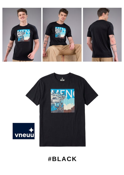 Iho G406 Vneuu Cotton Mens Tshirts Wholesaler Ahmedabad