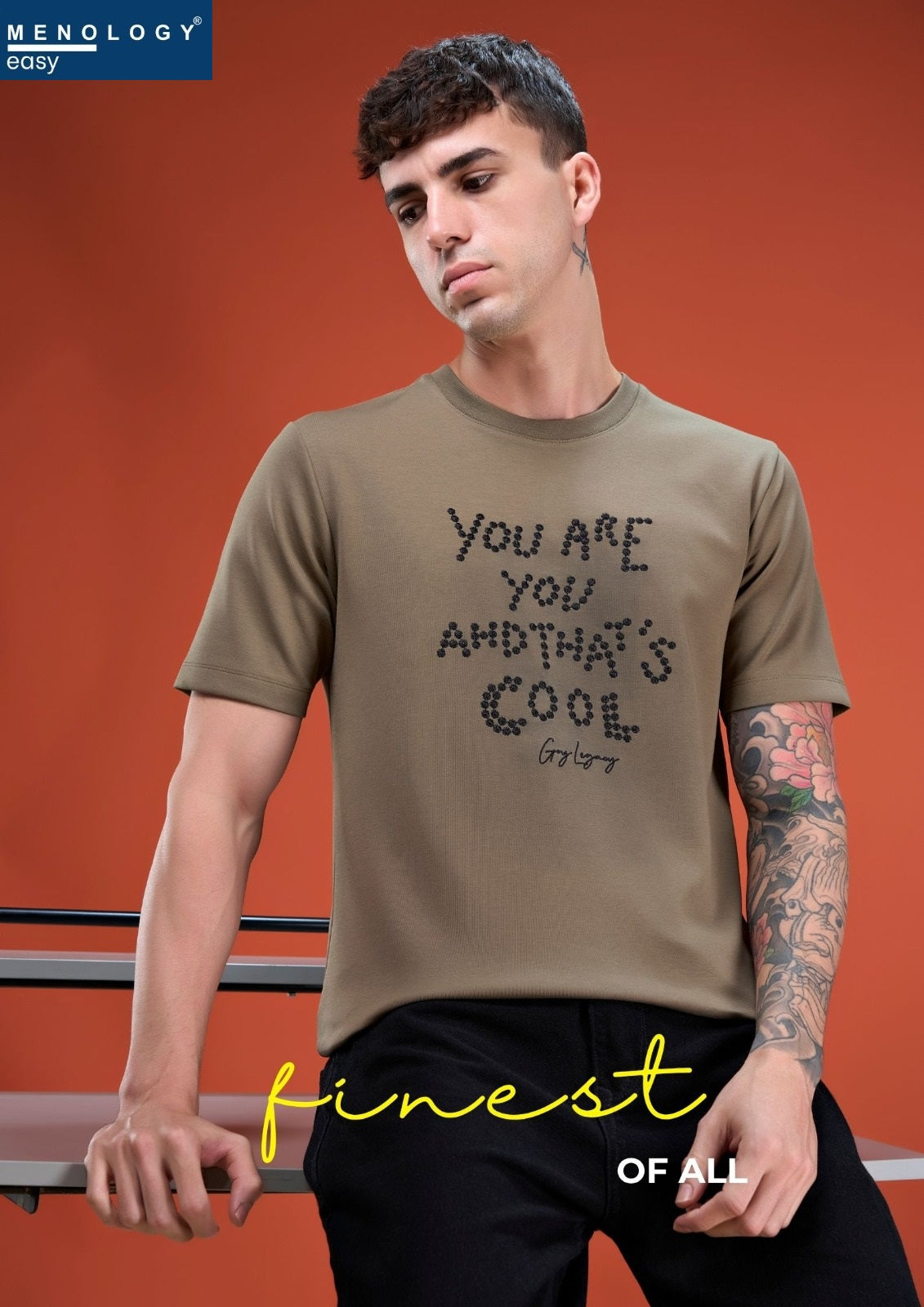 Iho G409 Dn 2898 Menology Lycra Mens Tshirts Wholesale