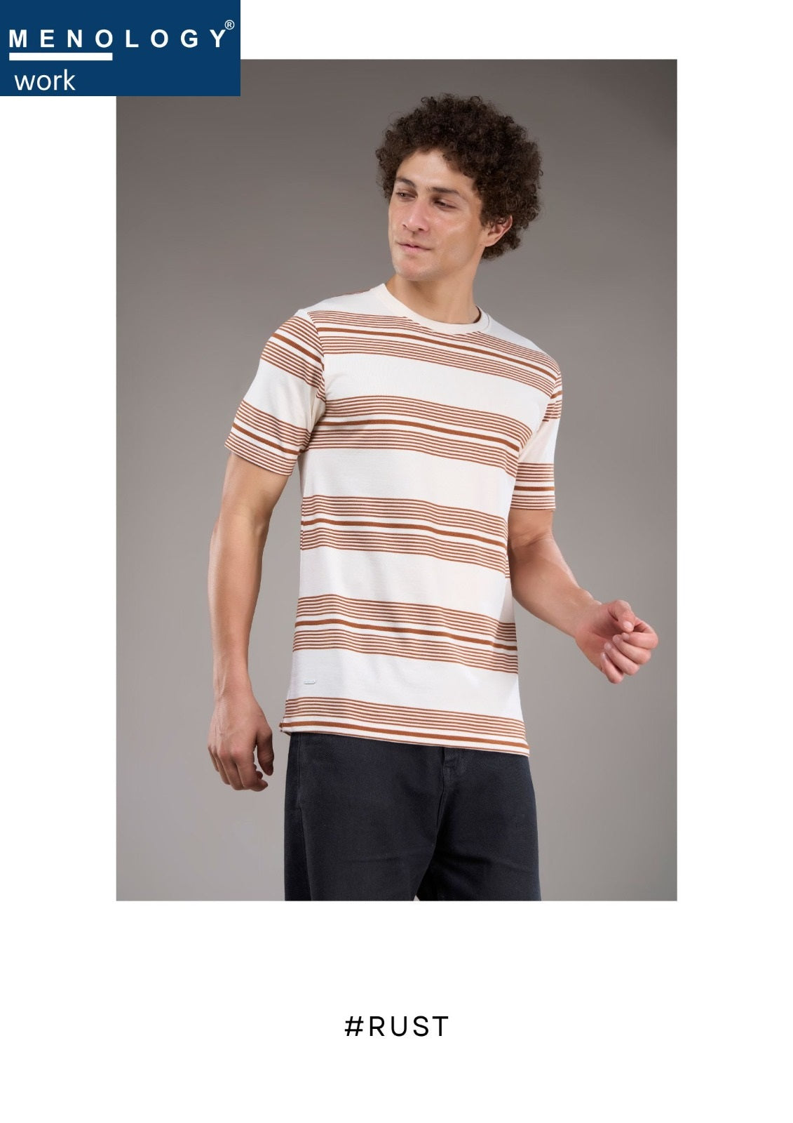 Iho G424 Menology Auto Stripes Mens Tshirts Manufacturer Gujarat