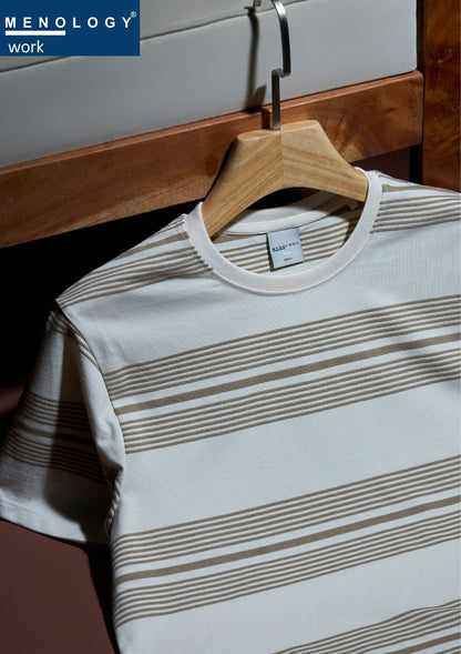 Iho G424 Menology Auto Stripes Mens Tshirts Manufacturer Gujarat