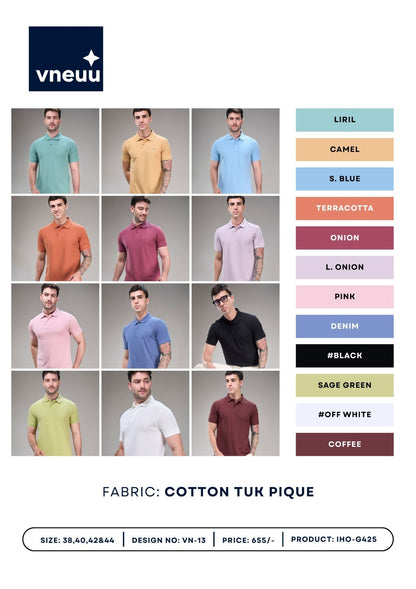 Iho G425 Vneuu Cotton Mens Tshirts Exporter Gujarat