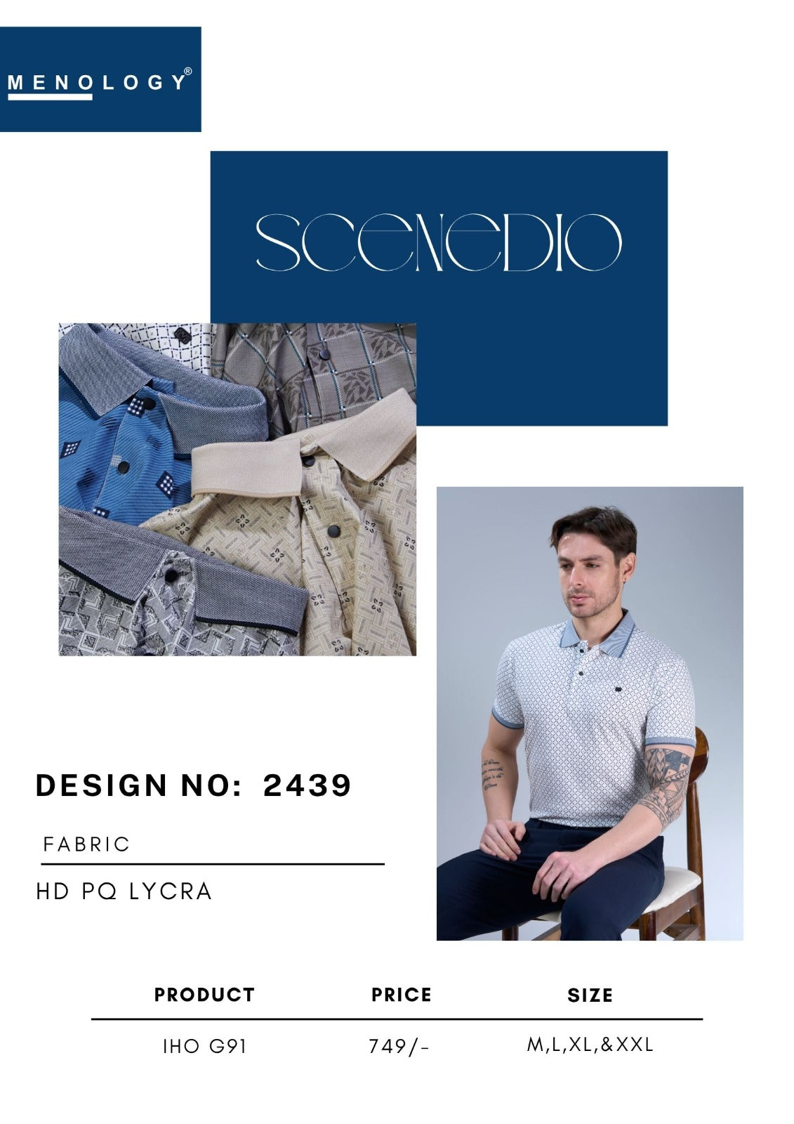 Iho G91 Dn 2439 Menology Lycra Mens Tshirts Exporter Ahmedabad