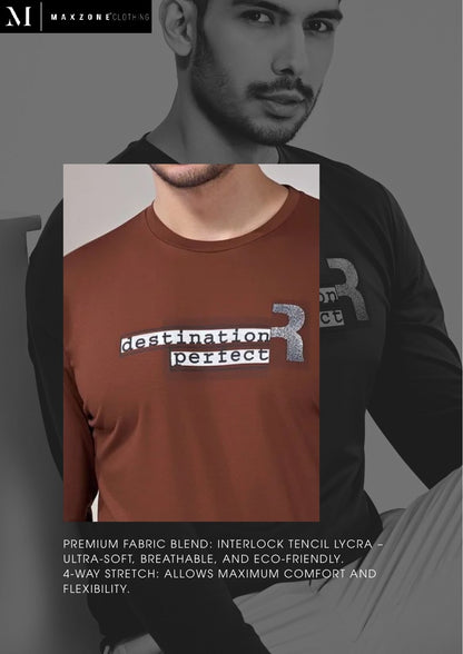 Iho G95 Maxzone Clothing Tencil Lycra Mens Tshirts Exporter Gujarat