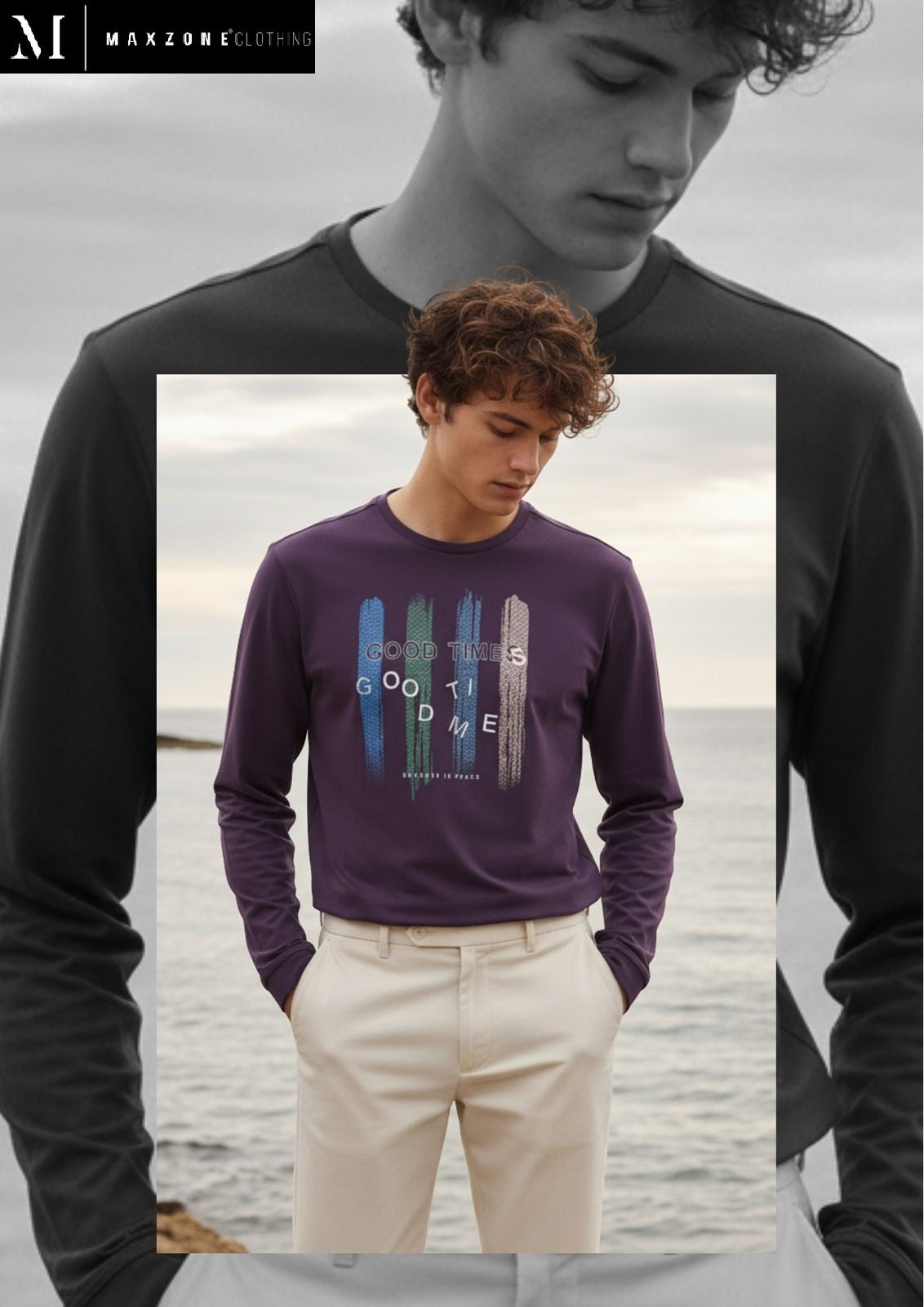 Iho G95 Maxzone Clothing Tencil Lycra Mens Tshirts Exporter Gujarat