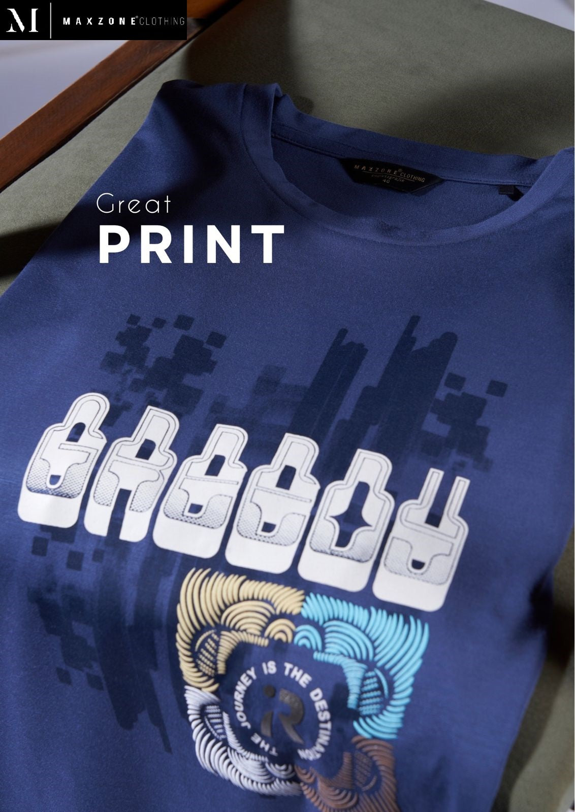 Iho G95 Maxzone Clothing Tencil Lycra Mens Tshirts Exporter Gujarat