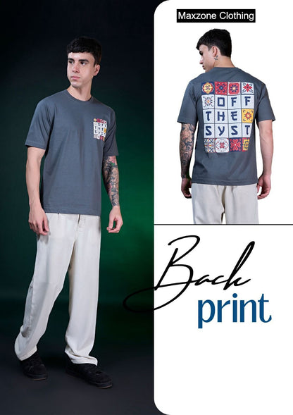 Iho G 102 B Dn 2434 Maxzone Clothing Cotton Mens Tshirts Exporter Ahmedabad