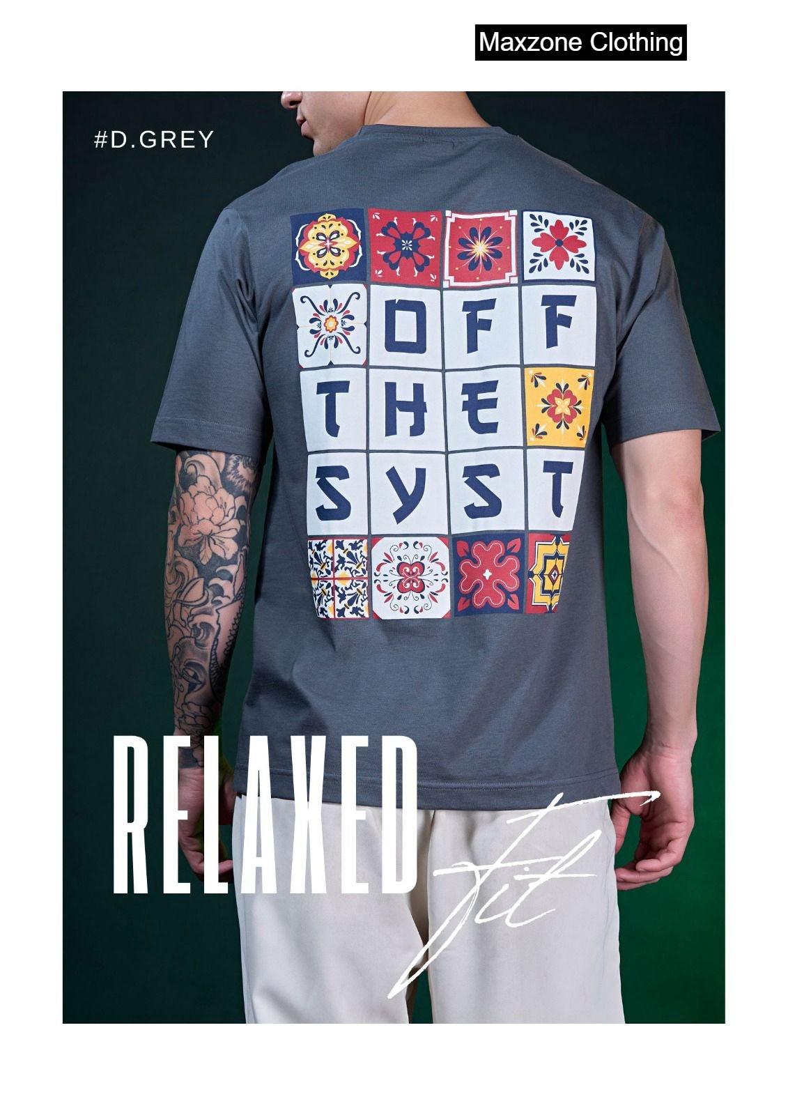 Iho G 102 B Dn 2434 Maxzone Clothing Cotton Mens Tshirts Exporter Ahmedabad