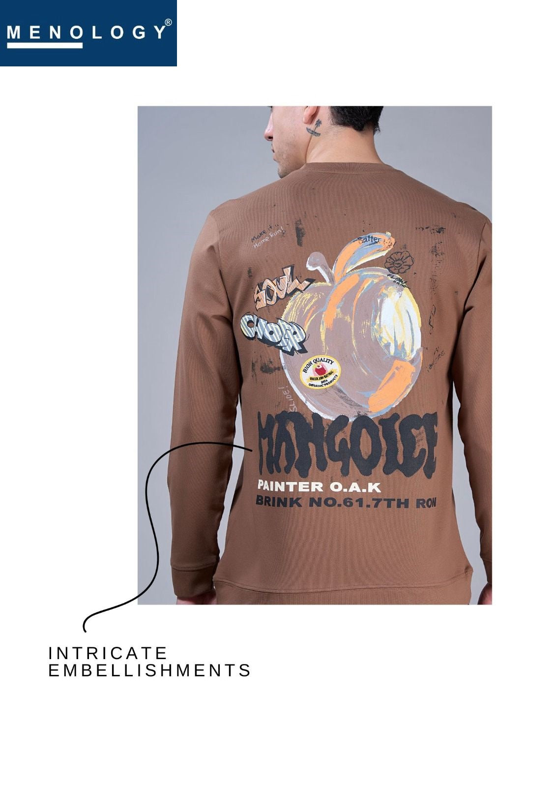 Iho G 112 D No 2495 Menology Cotton Looper Mens Tshirts Exporter