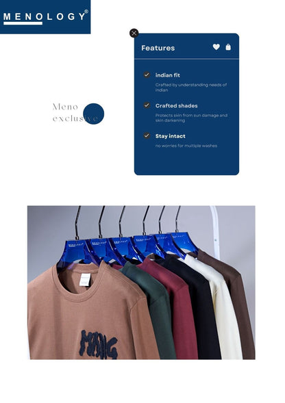 Iho G 112 D No 2495 Menology Cotton Looper Mens Tshirts Exporter