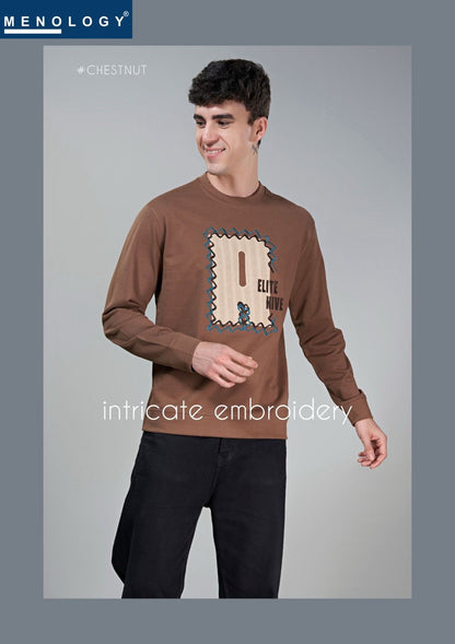 Iho G 113 Menology Cotton Looper Mens Tshirts Exporter Gujarat